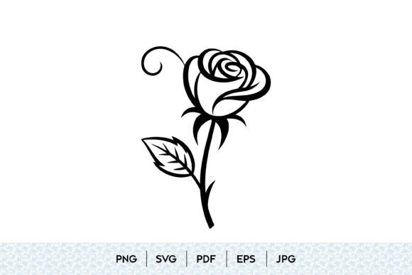 Rose Flower SVG: Graphics and Illustrations Review